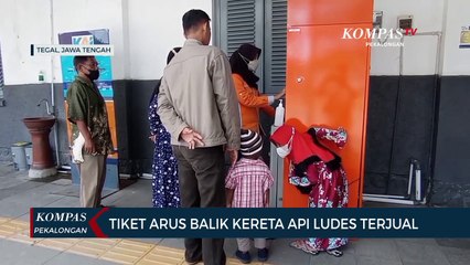 Tiket Arus Balik Kereta Api Ludes Terjual