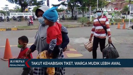 Takut Kehabisan Tiket, Warga Mudik Lebih Awal