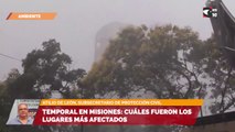 Temporal en Misiones cuáles fueron los lugares más afectados