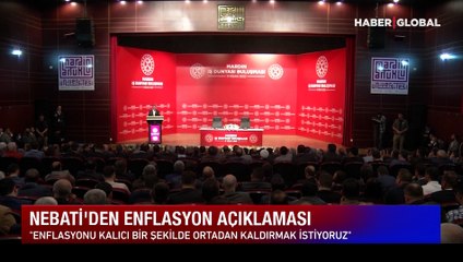 Bakan Nebati enflasyon için tarih verdi: Biraz sabır