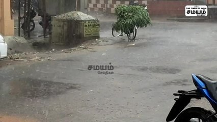 தேனியில் வெளுத்து வாங்கிய மழை; ஹேப்பியான விவசாயிகள்!