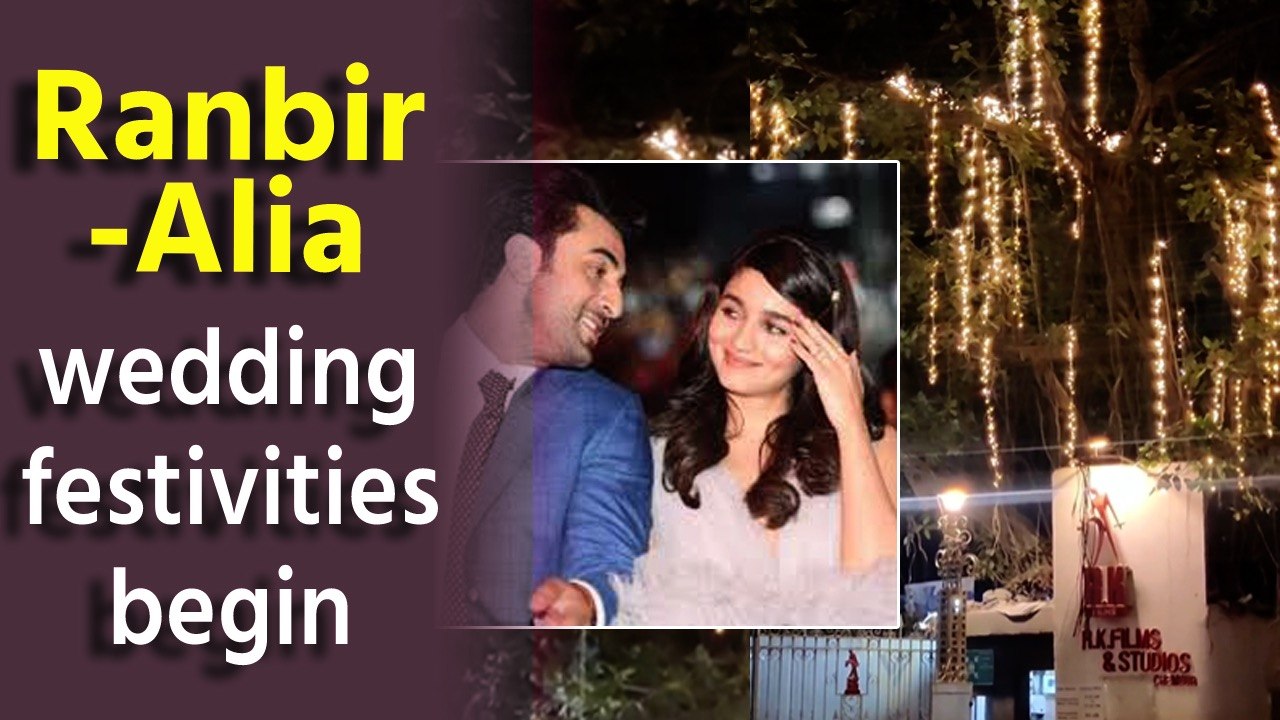 Ranbir Kapoor-Alia Bhatt new house decked up with lights