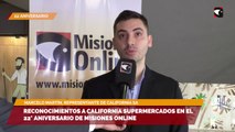 Reconocimientos a California Supermercados en el 22° Aniversario de Misiones Online