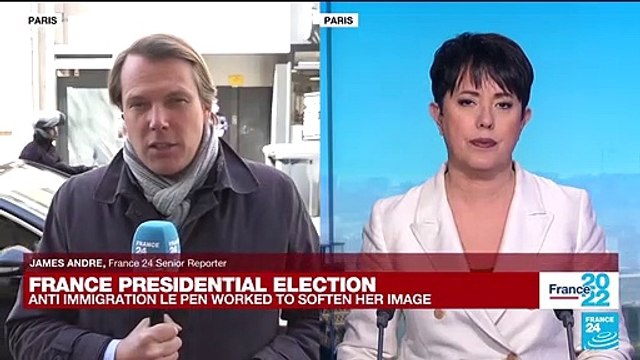 French presidential election: Far-right Le Pen begins battle to defeat Macron