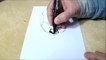 How to Draw Soccer Football - Drawing 3d Floating Soccer Ball - Vamos