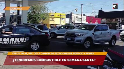 Tendremos combustible en semana santa