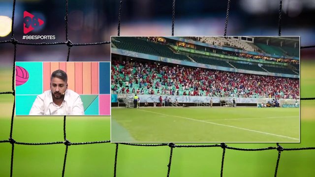 98 Esportes | Um segundo tempo aterrorizante , analisa Leandro Cabido sobre Bahia x Cruzeiro