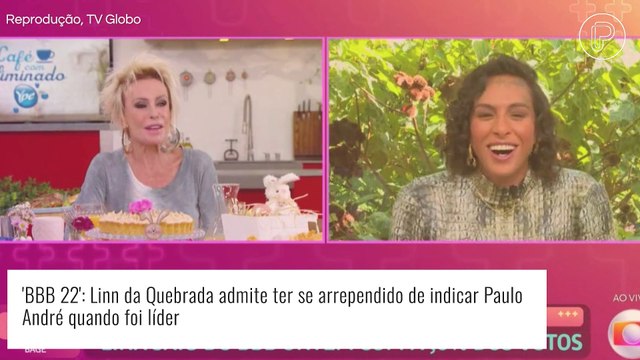 'BBB 22': eliminada, Linn da Quebrada reconhece erro no jogo e explica arrependimento. Entenda!