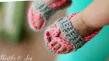 Crochet a simple sandals