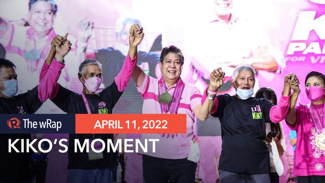 Kiko's moment: Shunned by politicians, Pangilinan's hands raised by Pampanga farmers