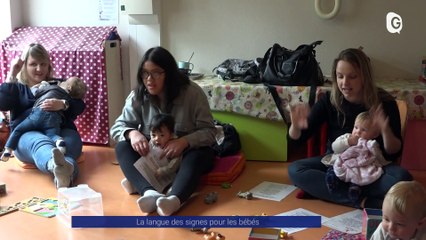 Reportage - La langue des signes avec bébé