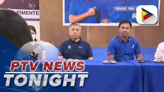 Senator Pacquiao woos voters in Dipolog City, believes millions of OFWs will support his candidacy