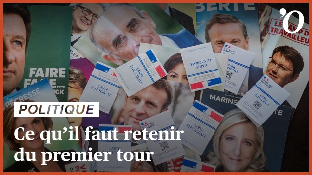 Macron, Le Pen, Mélenchon… les leçons du premier tour
