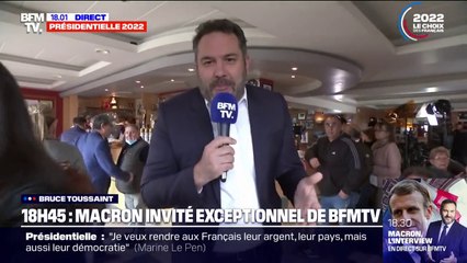 Download Video: Emmanuel Macron sera l'invité de Bruce Toussaint en direct de Carvin, dans le Pas-de-Calais