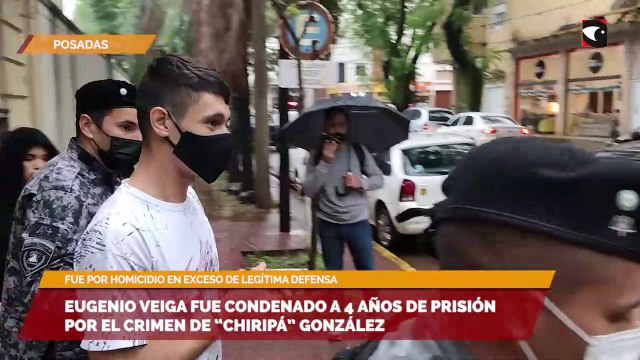 Eugenio Veiga fue condenado a 4 años de prisión por el crimen de “Chiripá” González