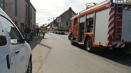 Un camion arrache la caténaire au passage à niveau d'Harchies