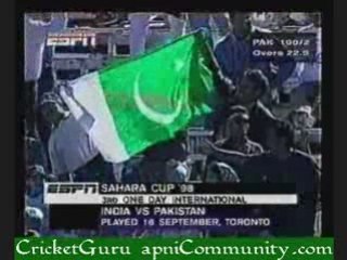 Pak v ind 3rd odi (saharacup 1998 toronto) p1