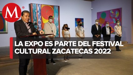 David Monreal inaugura exposición "Pedro Coronel. 100 años" en Zacatecas