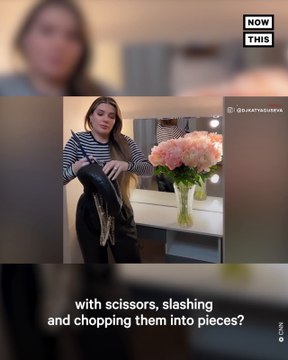 Russian Influencers Destroy Chanel Bags in Protest