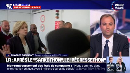 Charles Consigny, soutien de Valérie Pécresse, estime que "le parti [des Républicains] n'a pas fait l'effort de se renouveler"