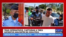 Atrapan a presuntos asaltantes en Choluteca