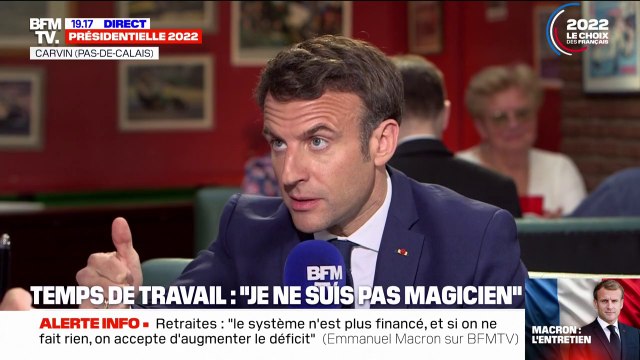 Emmanuel Macron sur la réforme des retraites: Les régimes spéciaux ne conviennent plus à la réalité du pays