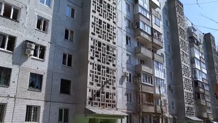 الجزيرة ترصد آثار الدمار في أحياء منطقة كيرفسكي غربي دونيتسك