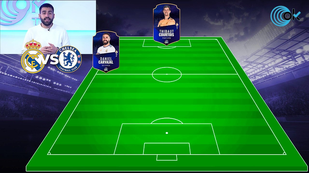 Posible alineación del Real Madrid vs Chelsea