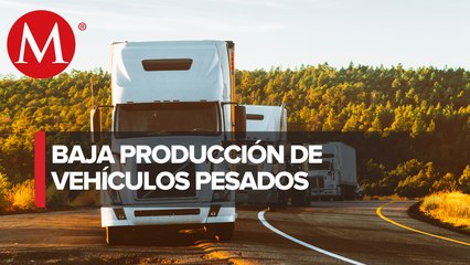 Producción de vehículos pesados 'rompe' racha positiva; bajó 0.5% en marzo