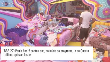 'BBB 22': Paulo André encontra touca de Jade Picon no Quarto Lollipop e ganha recado de Scooby. Veja!