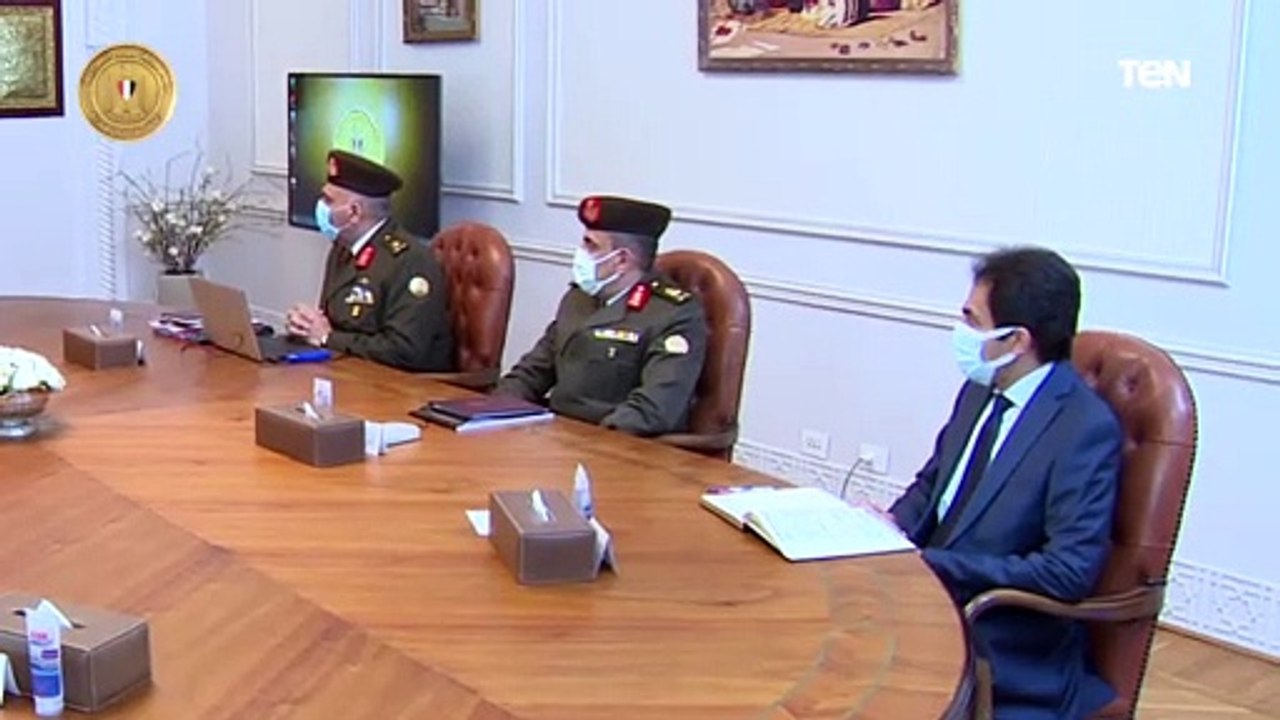 الرئيس السيسى يتابع الموقف التنفيذي لمشروعات الهيئة الهندسية على مستوى الجمهورية