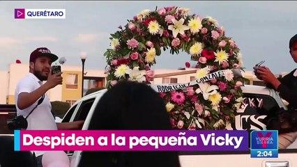 Despiden a la pequeña Vicky; salió a la papelería y ya no volvió