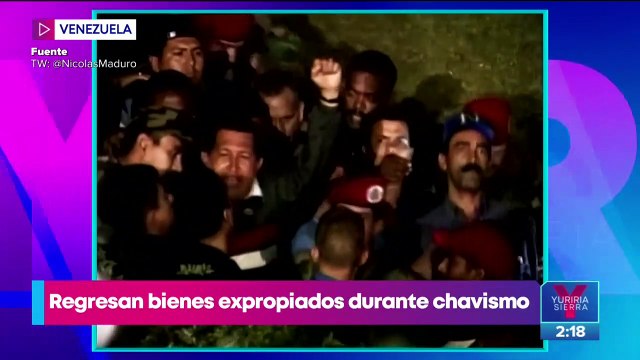 Regresan bienes expropiados durante el chavismo