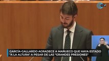 García-Gallardo agradece a Mañueco que haya estado 