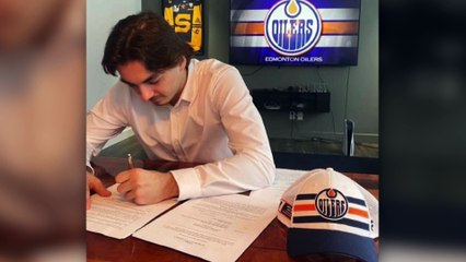 Premier contrat LNH : Xavier Bourgault a prouvé sa valeur aux Oilers d'Edmonton