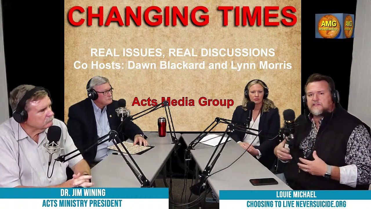 "Changing Times, Louie Michael," hosts Lynn Morris & Dawn Blackard