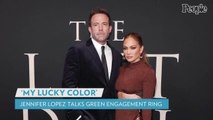 See Jennifer Lopez's Green Engagement Ring from Ben Affleck: 'My Lucky Color'