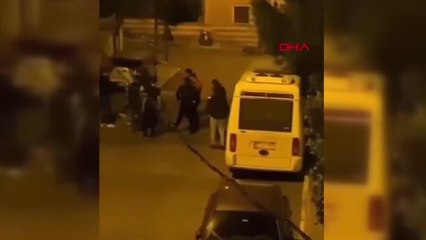 İstanbul'da kucağındaki çocukla şiddete uğrayan kadının görüntülerine tepki