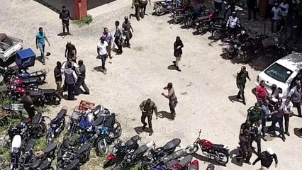 Las trompadas que le dieron al defensor del pueblo en el canódromo