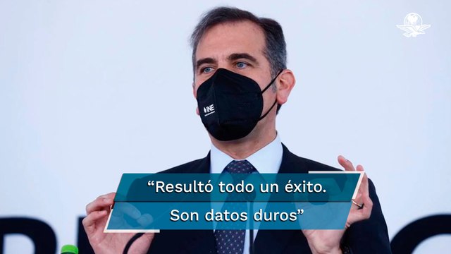 Yo estoy muy satisfecho y hasta contento por la revocación de mandato: Lorenzo Córdova