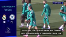 Benzema represents the 'modern centre forward', says Ancelotti