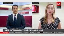 En Tamaulipas hay al menos siete incendios activos