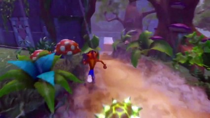 Turtle Woods Blue Gem Run - Crash Bandicoot N. Sane Trilogy (Nintendo Switch)