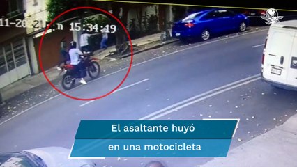 Denuncian asalto tras retiro de banco en la colonia del Valle