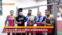 Se inauguró una Academia de Artes Marciales Mixtas en Itambé Miní