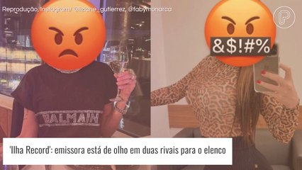 'Ilha Record': rivais que brigam na web farão parte do elenco do reality. Saiba quem!