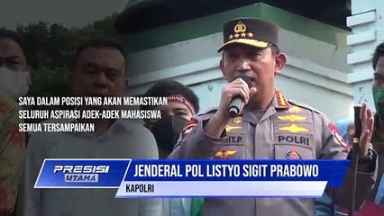 Turun Langsung, Kapolri Mengingatkan Jajarannya Untuk Mengawal Dan Menjaga Aksi Unjukrasa