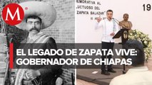 En Chiapas conmemoran el 103 aniversario luctuoso de Emiliano Zapata