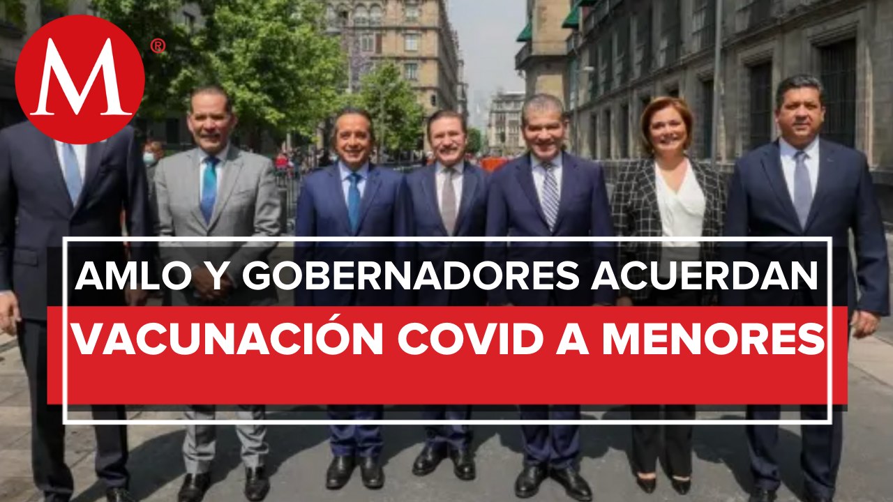 AMLO dijo a gobernadores que ya se pagaron por vacunas contra covid a menores: Kuri