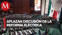 Diputados acuerdan aplazar discusión de reforma eléctrica hasta el domingo 17 de abril
